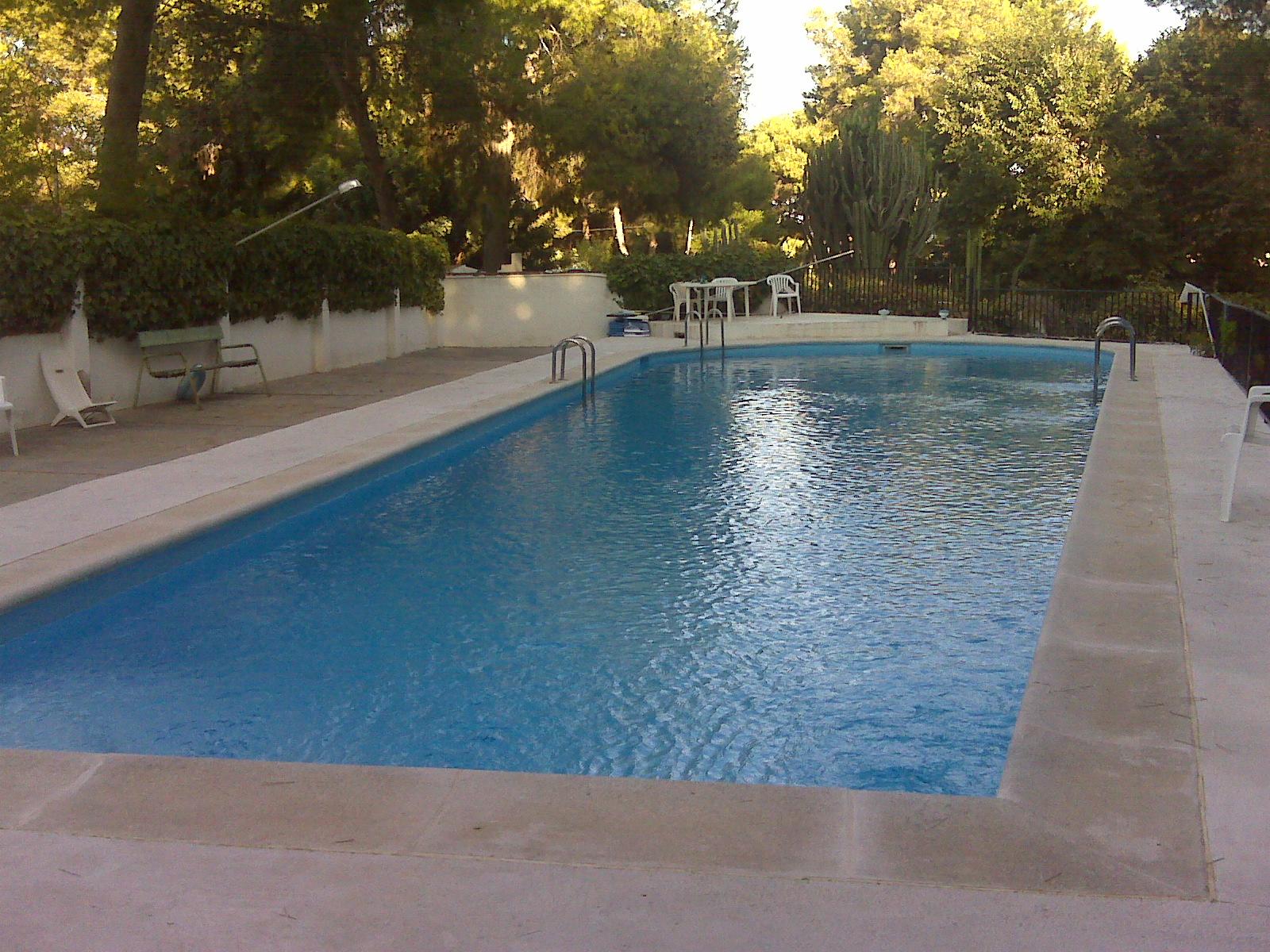 PISCINA CON REVESTIMIENTO